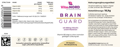 BRAIN_Guard_30 Vita:NORD Etikett